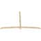 Ekena Millwork Bellingham Rough Sawn Timber Gable Bracket, Douglas Fir, 108"W x 68"H x 2"D x 4"F, 15/12 Pitch GBW108X68X0204BEL00RDF - alternate 5